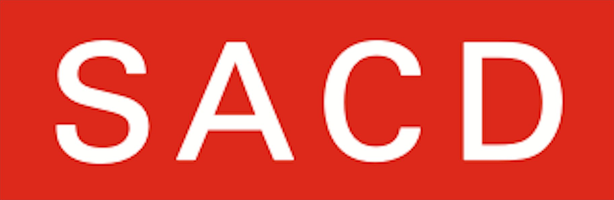 Logo de la SACD, partenaire de L'École du Rire